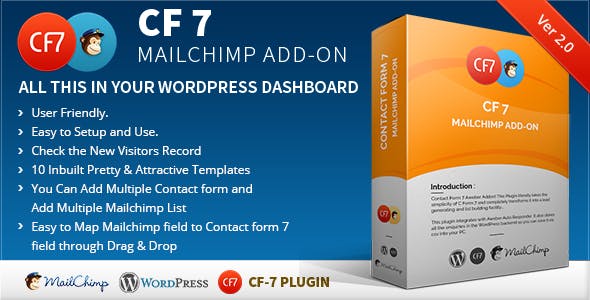 CF7 7 Mailchimp Add-on 2.1