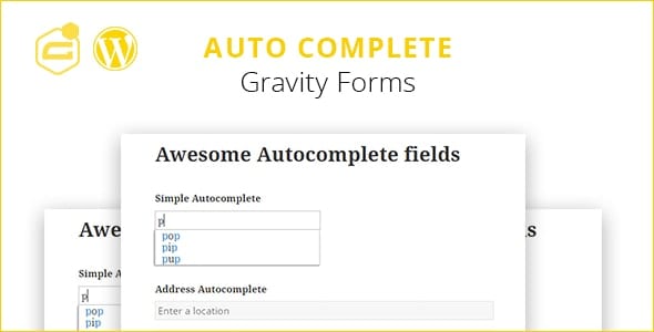 Gravity Forms Autocomplete 1.8.4