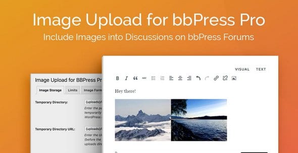 Image Upload for bbPress Pro 2.1.29