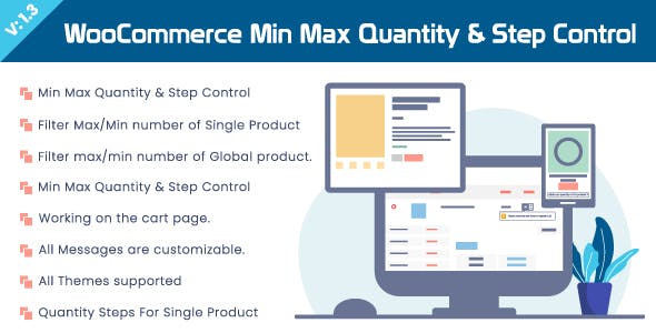 WooCommerce Min Max Quantity & Step Control 2.0.4
