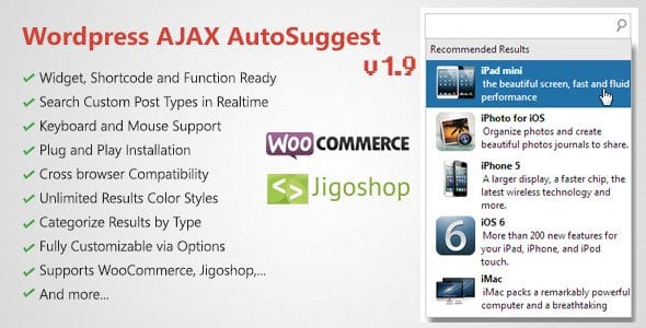 AJAX Search & AutoSuggest 1.9.9 1 ajax-autosuggest