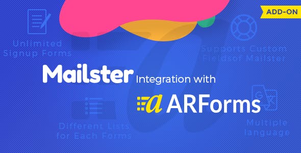 ARForms – Mailster Integration 2.5