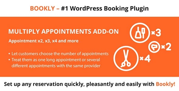 Bookly Multiply Appointments 2.5