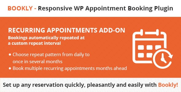 Bookly Recurring Appointments 4.1