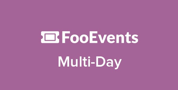 FooEvents Multi-Day 1.6.2