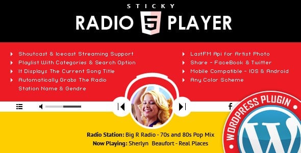 Sticky Radio Player 3.2.1