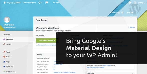 Material WP 1.0.6 1 material-wp