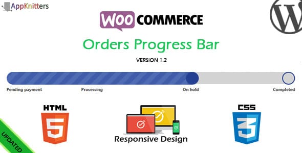 WooCommerce Orders Progress bar 1.4.1