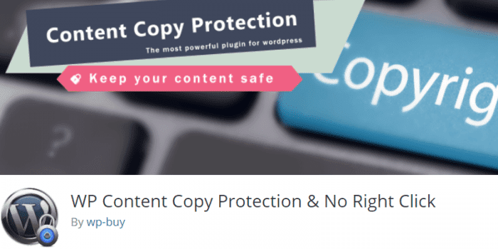 WP Content Copy Protection (Pro) 12.7