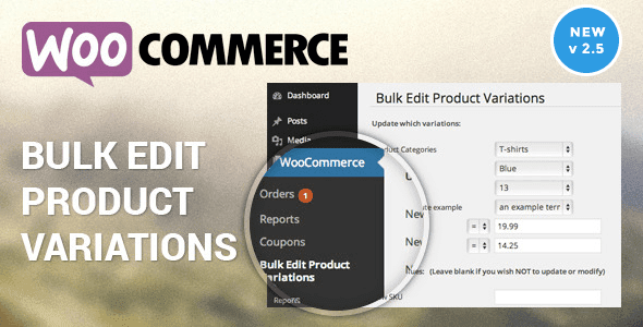 WooCommerce Bulk Edit Variable Products & Prices 2.7