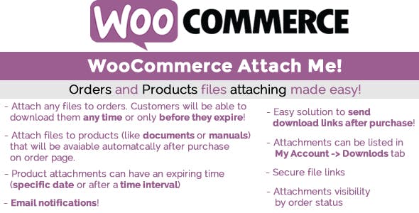 WooCommerce Attach Me! 22.9