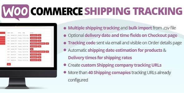 WooCommerce Shipping Tracking 31.4