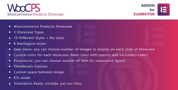 WooCommerce Products Showcase for Elementor 1.0 1 woocommerceproductsshowcaseelementor