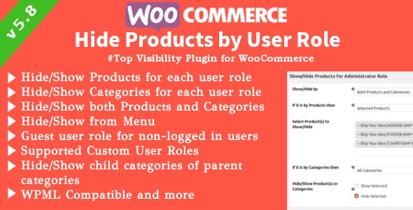 WooCommerce Hide Products 6.1 1 woohideproducts