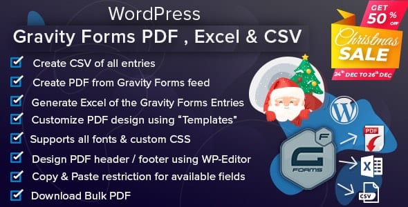 wordpress-gravity-forms-pdf-excel-csv