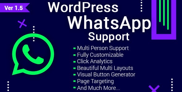 WordPress WhatsApp Support 2.3.2