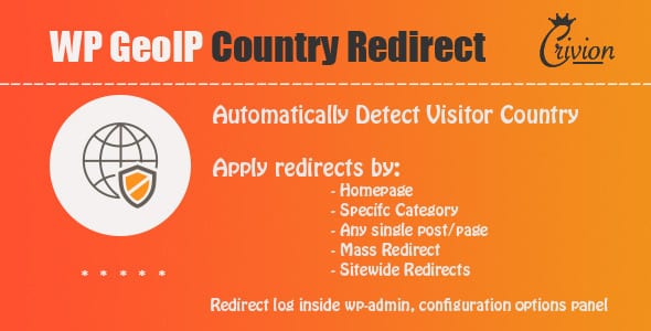 WP GeoIP Country Redirect 3.7