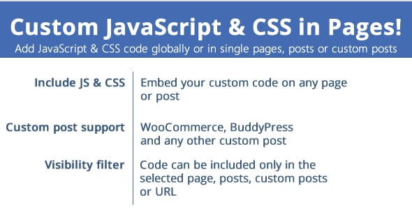 Custom JavaScript & CSS in Pages 3.7