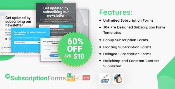 WP Subscription Forms PRO 2.0.1