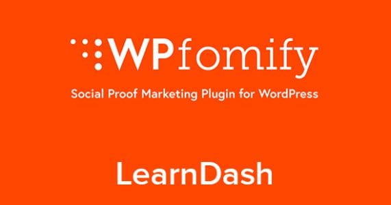 WPfomify – LearnDash 1.0.0