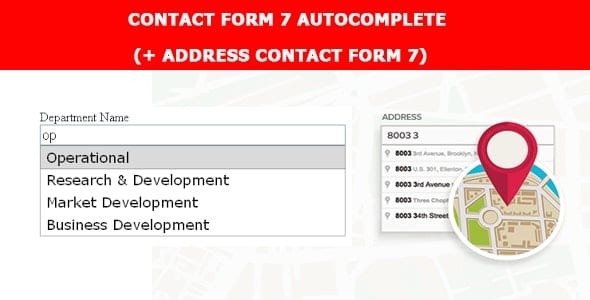 Contact Form 7 Autocomplete – Address Field 3.2