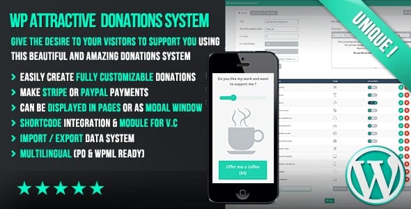 WP Attractive Donations System 1.2