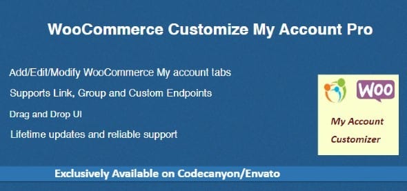 WooCommerce Customize My Account Pro 1.1.7