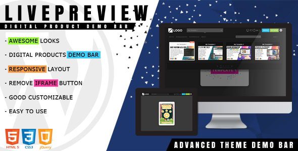 LivePreview-Theme-Demo-Bar-for-WordPress