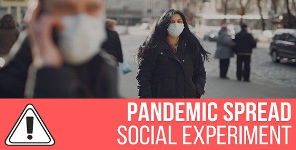Pandemic Spread Simulation – Social Experiment 1.0.1