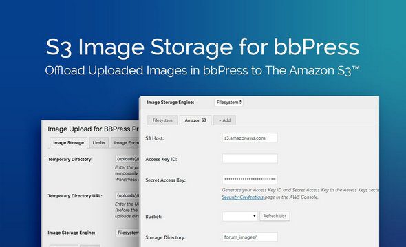 S3 Image Storage for bbPress 1.0.6