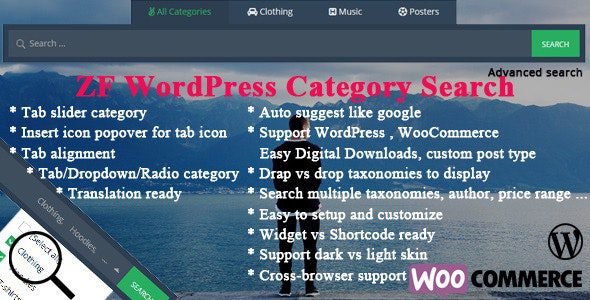ZF WordPress Category Search 2.7