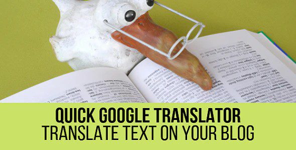 Quick Google Translator Plugin for WordPress 1.0.5