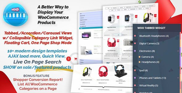 WooCommerce Tabbed Category Product Listing – Pro 9.8.9