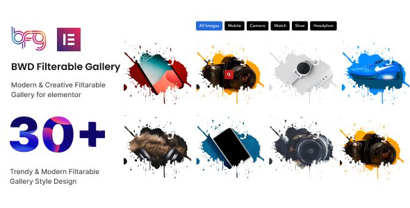 BWD Filterable Gallery for elementor 1.0