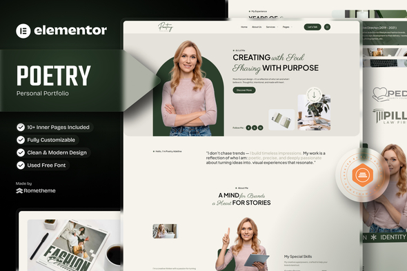 Poetry 1 Poetry-Elementor-Cover