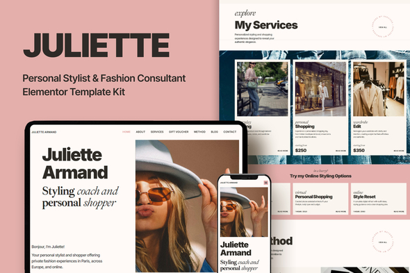Juliette – Personal Stylist & Fashion Consultant Elementor Pro Template Kit 1 preview-98