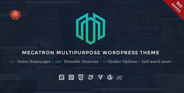 Megatron-Responsive-MultiPurpose-WordPress-Theme