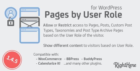 Pages-by-User-Role-for-WordPress