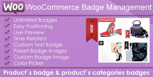 WooCommerce-Products-Badge-Management